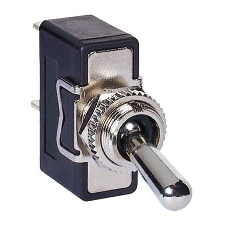 Arcoelectric Toggle Switch, Dpst, Momentary, 14A, 36Vdc, Screw Terminal, Metal Lever Actuator, Panel S3951BA